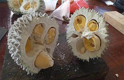 The king of durian fruit, the liquid nitrogen quick frozen tastes fresher